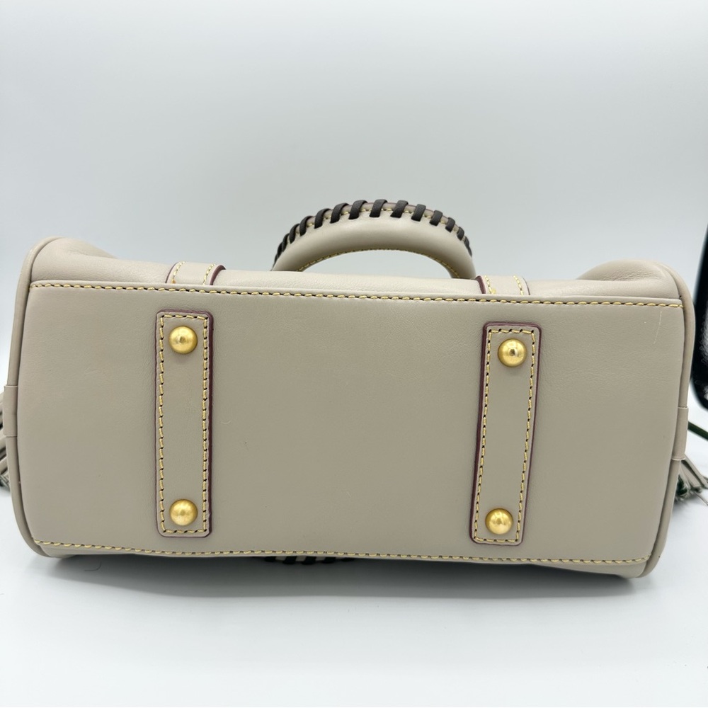 Dooney & Bourke Florentine Micro Satchel - Ecru - Picture 9 of 14